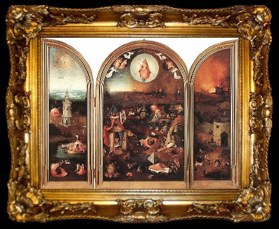 framed  Hieronymus Bosch The Last Judgment, ta009-2